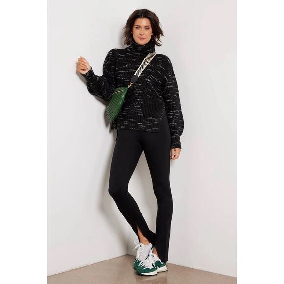 Varley Womens Chunky Oversized Marlena Cowl Neck Balloon Sleeve Sweater L - Picture 5 of 11